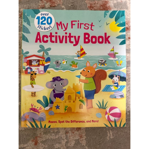 Other - My First Activity Book Over 120 Stickers Mazes Spot the‎ Difference